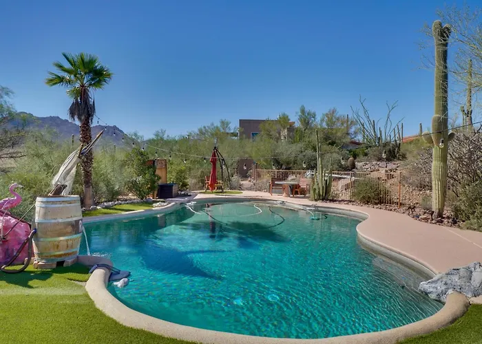 Unwind Poolside, Scenic Sonoran Desert Retreat! Tucson